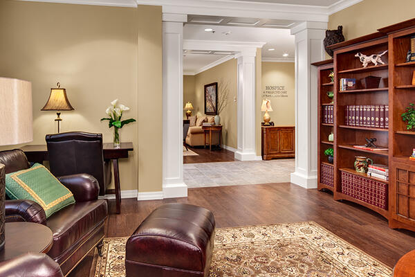 Hospice of Northeastern Illinois common area