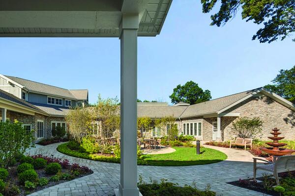 Hospice of Northeastern Illinois garden