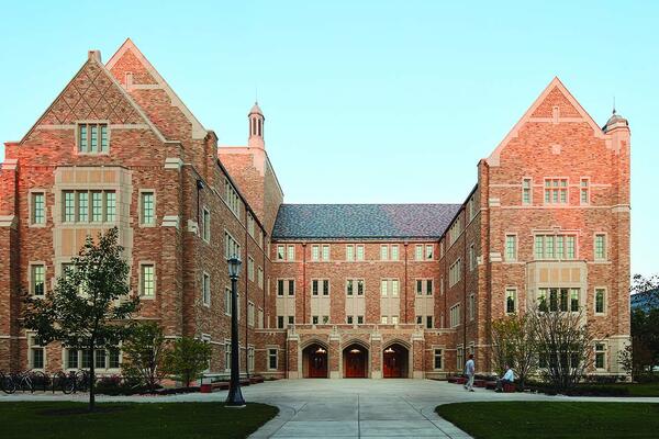 Notre Dame Jenkins and Nanovic Halls