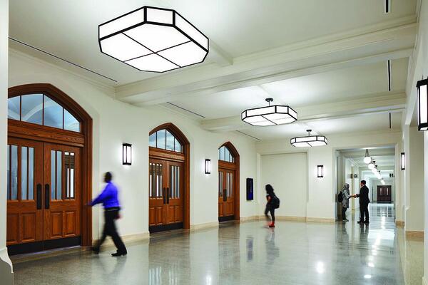 Notre Dame Jenkins and Nanovic Halls