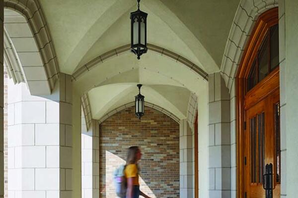 Notre Dame Jenkins and Nanovic Halls