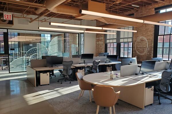 Kimberly Clark. Fulton Market Office Consolidation Office