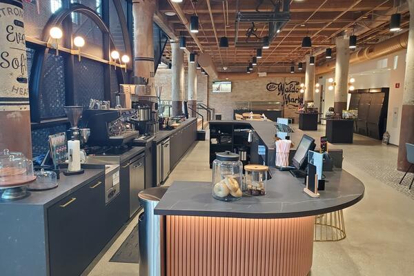 Kimberly Clark. Fulton Market Office Consolidation Cafe