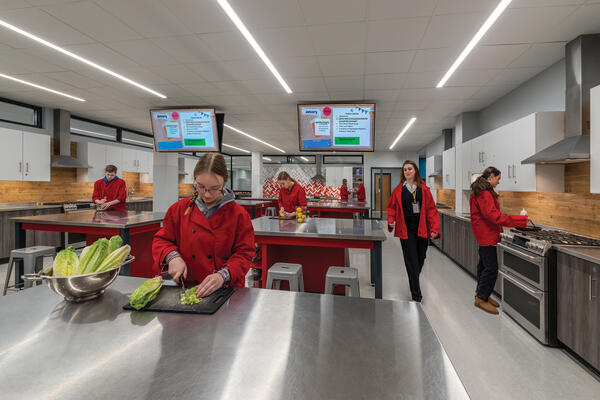 Maine South Student Kitchen 