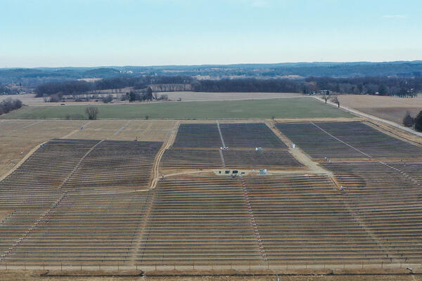 MGE Blooming Grove solar panels