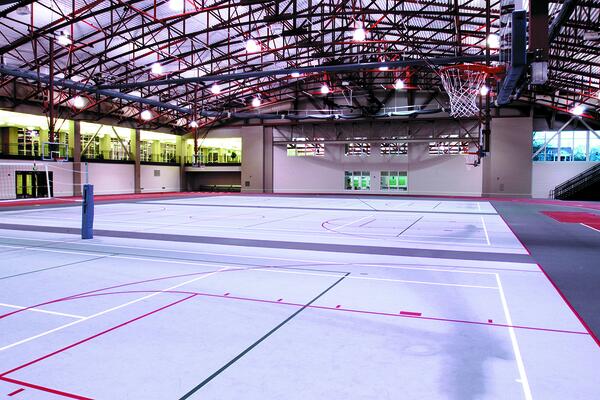 Huff Athletic Center gym