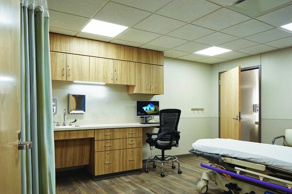 Morris Hospital treatment room