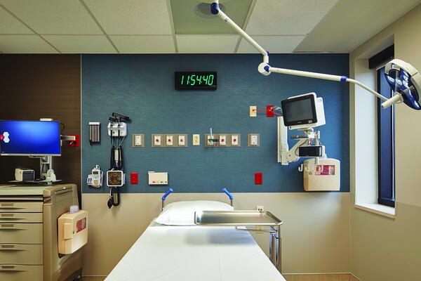Morris Hospital treatment room