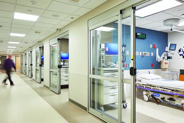 Morris Hospital treatment rooms
