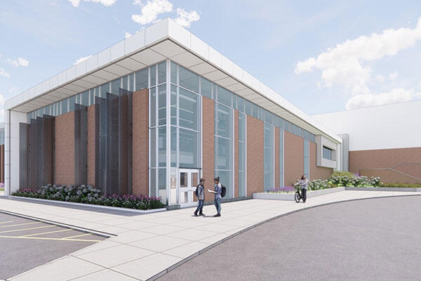 Naperville CUSD 203, North High School Fitness Addition