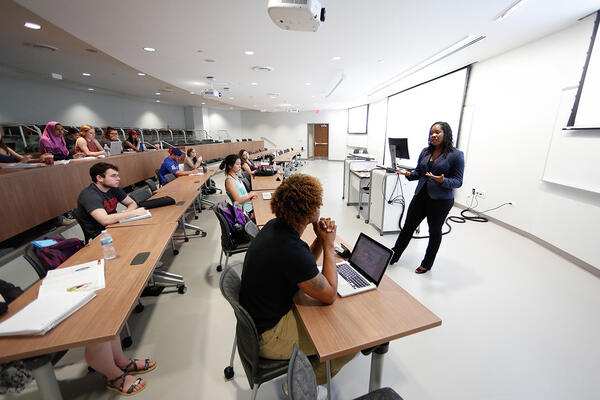 North Central College Oesterle Library Classroom