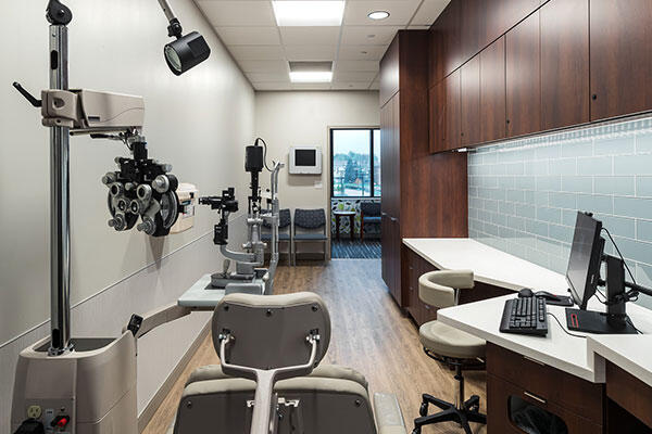 Northwestern Medicine Physician-Based Clinic and Hospital Outpatient Department Exam Room