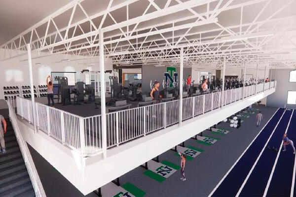 Indoor Track and 2nd Floor