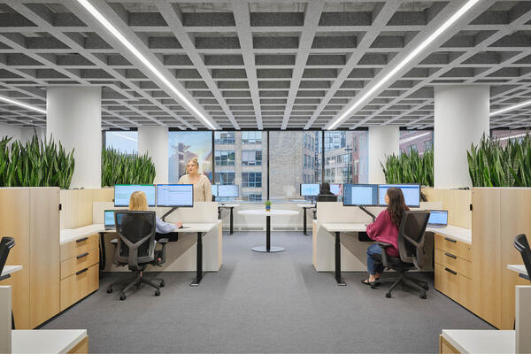 Pepper Headquarters Open Office Space