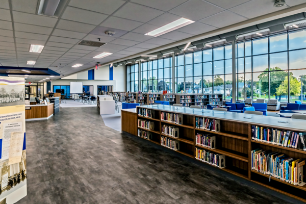 Completed in December of 2019, students and staff were able to enjoy the expanded space for a few months before finishing the school year remotely.