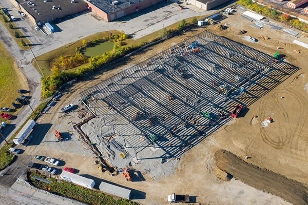 Ivy Tech Auto - Aerial View