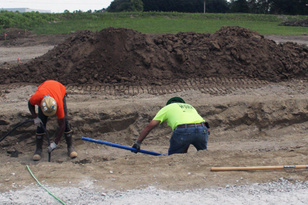 Pepper's self perform team proposed CarbonCure for portions of the foundations, capturing 62,500 lbs of CO2.