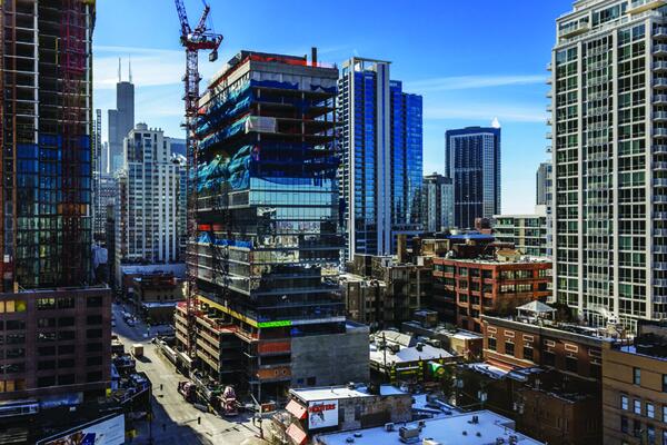 640 N Wells construction