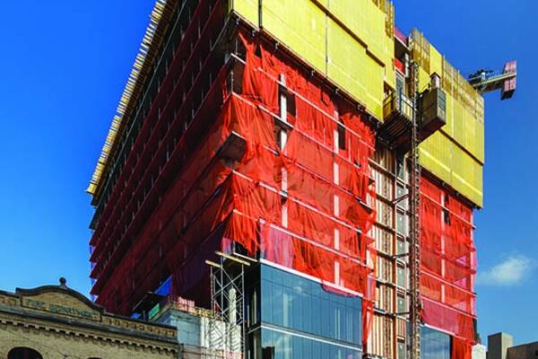 1411 S Michigan under construction