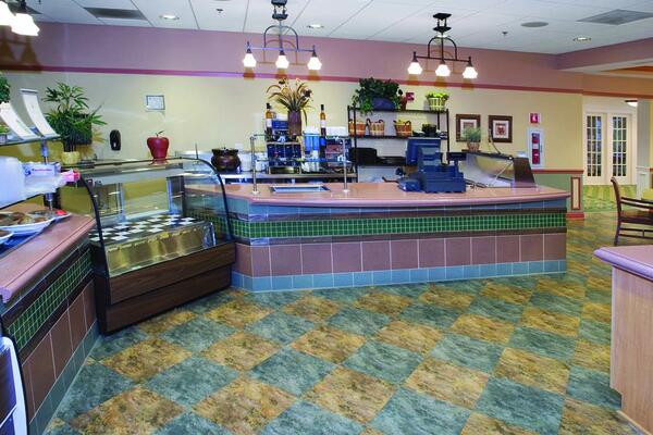 Three Crowns Park retirement community cafe