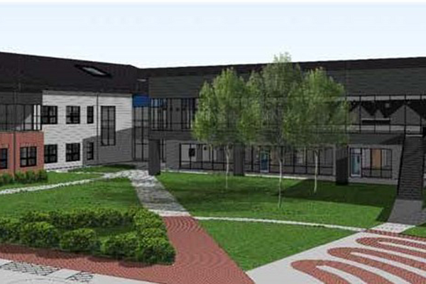 Westerville Minerva Middle School Rendering