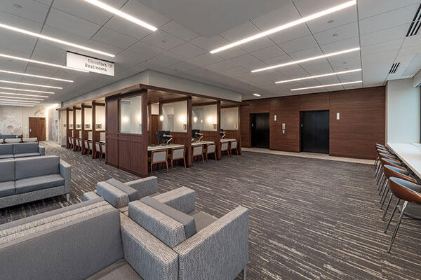 Northwestern Medicine Winfield Medical Office Building Waiting Room