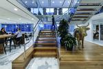 Charles River Associates office interiors built by Pepper