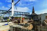 Construction Photos of the Christ Church of Oak Brook