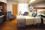 IUH North Medical Center patient room