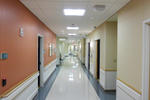 Carle Hospital hallway