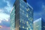 New Hilton Home2Suites hotel tower in Chicago, Illinois