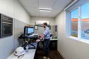 net zero trailer workspace