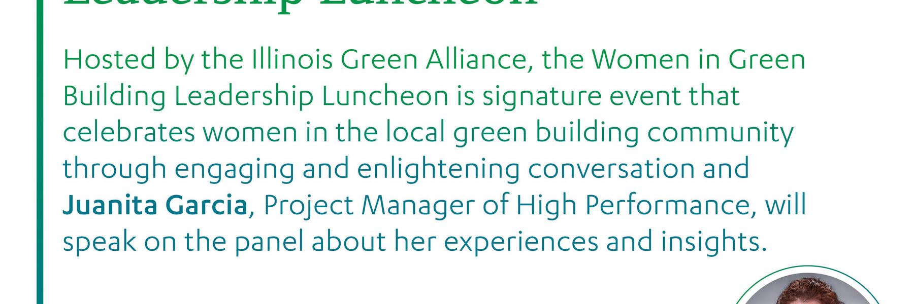 Women in Green Building Luncheon