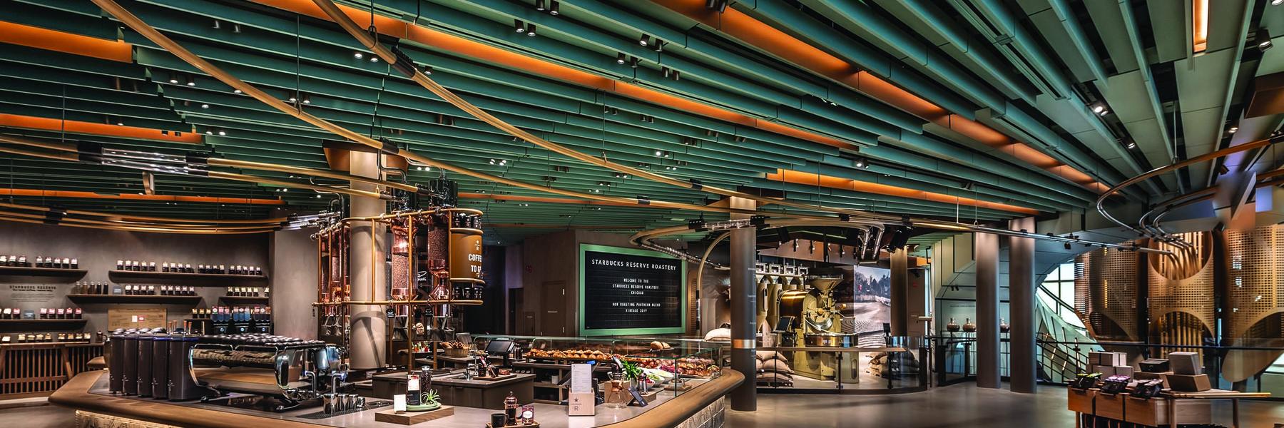 Starbucks Reserve Roastery Chicago Pepper Construction