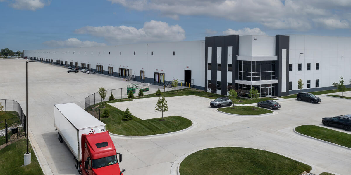 Mohr Logistics Park, Pepper, Pepper Construction, Indiana, Pepper Construction Company Indiana, Mohr, Industrial, Warehouse, conveyor rail, Distribution center, manufacturing, 