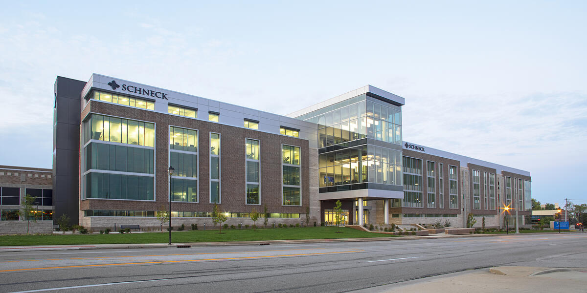 MOB, Schneck, Seymour, Medical Center, Main Entrance, Exterior