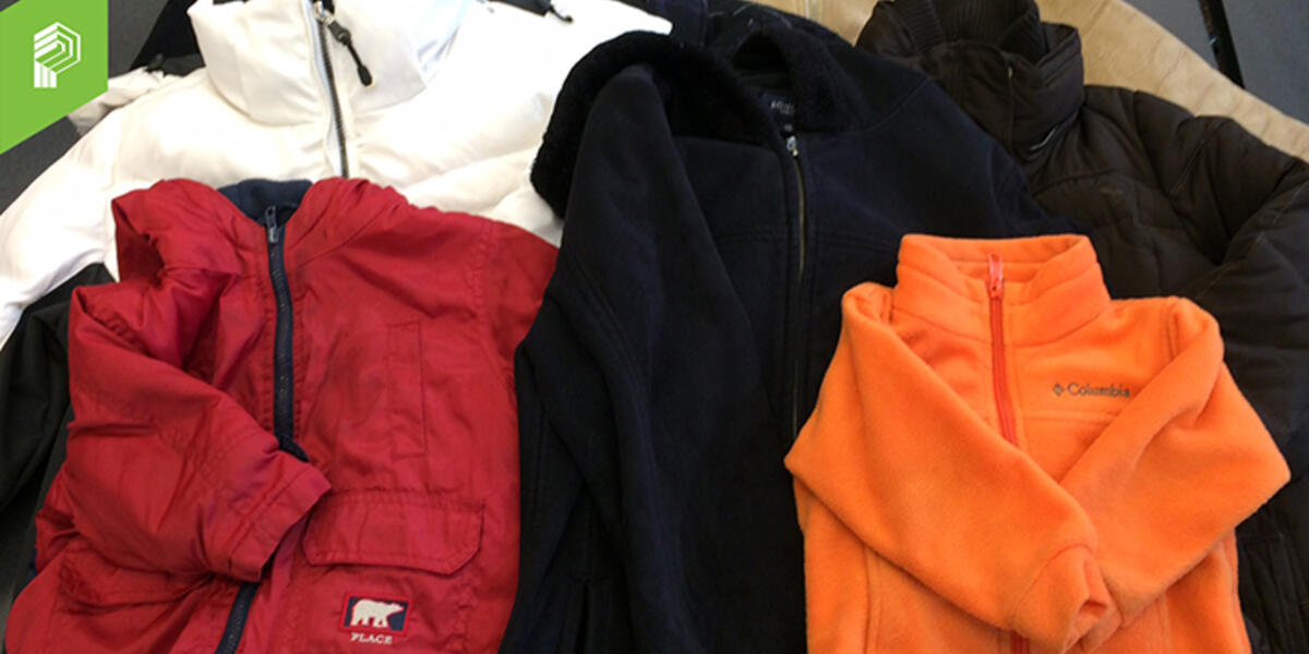 Donated coats