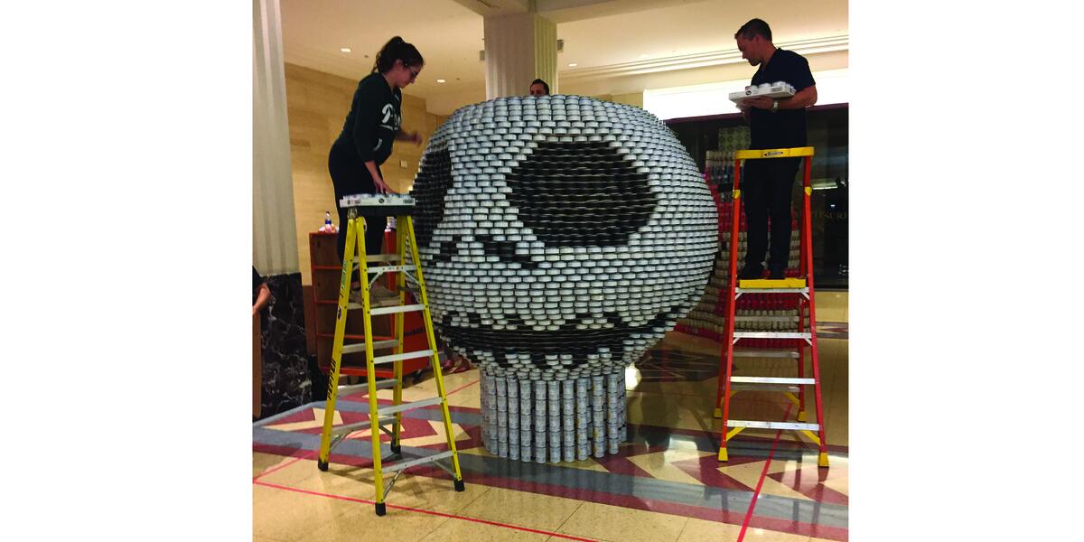 Pepper Construction Canstruction Chicago