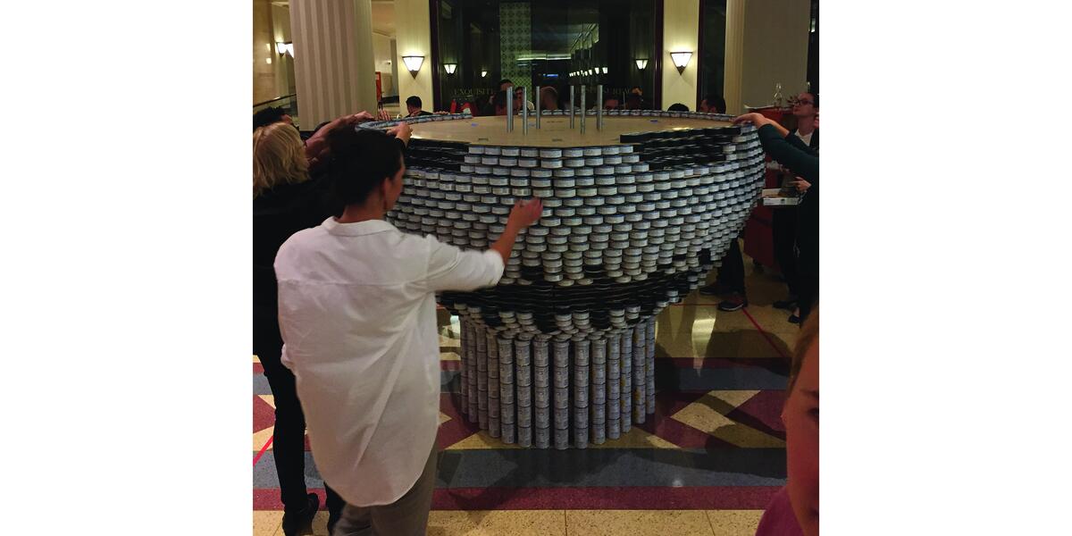Pepper Construction Canstruction Chicago