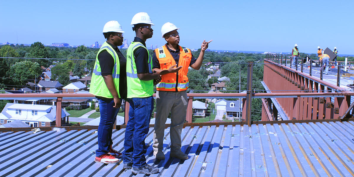 Pepper interns at Community Hospital East