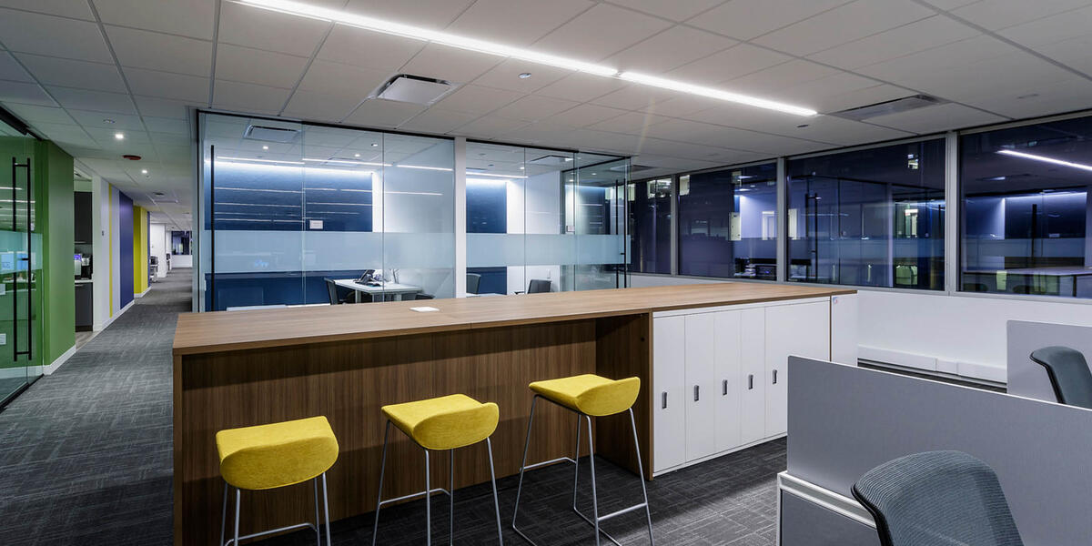 Crum & Foster open workspace