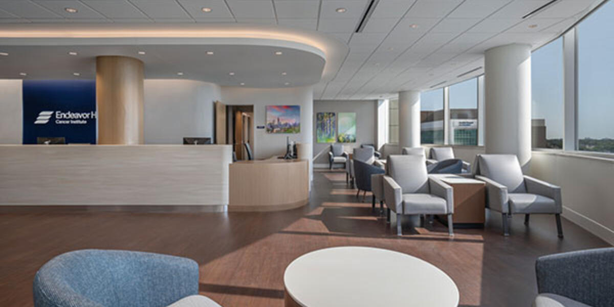 Endeavor Health Swedish Hospital Cancer Center Waiting Room