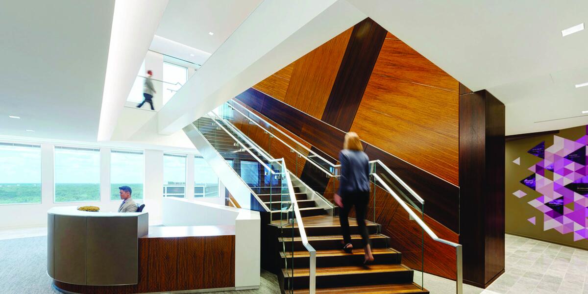 First Midwest Bank Headquarters Interior renovation