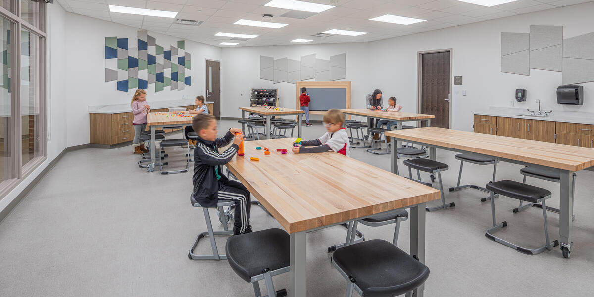 K-12 Construction, Pepper Indiana, Pepper Construction, Indianapolis, Indiana, HSE, Hamilton Southeastern Schools, Elementary school, students, first grade, second grade, third grade, fourth grade, fifth grade, classrooms, teaching