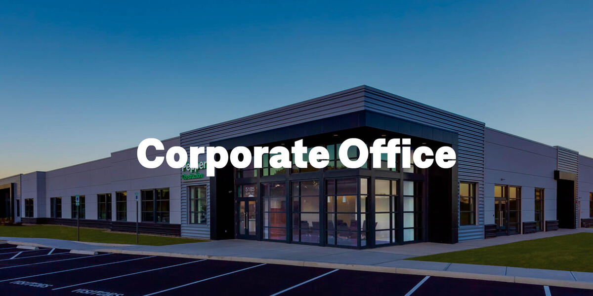 Corporate Office Markets Pepper Construction