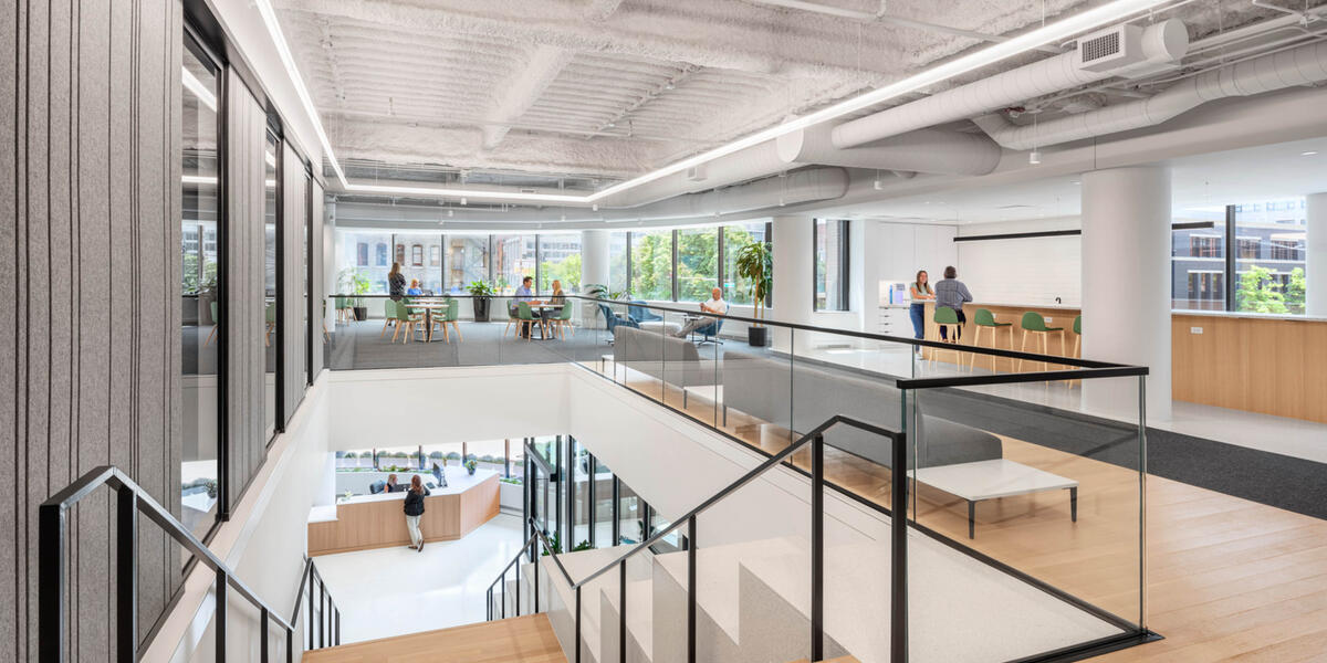 Pepper Headquarters Monumental Stair
