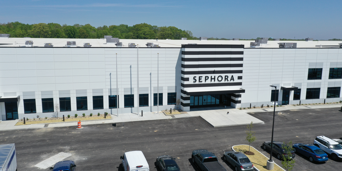 Industrial, Industrial Construction, Pepper, Sephora, Sephora Warehouse