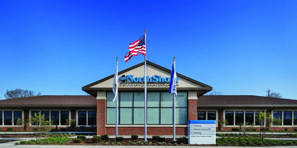 NorthShore University HealthSystem Round Lake Beach medical clinics building