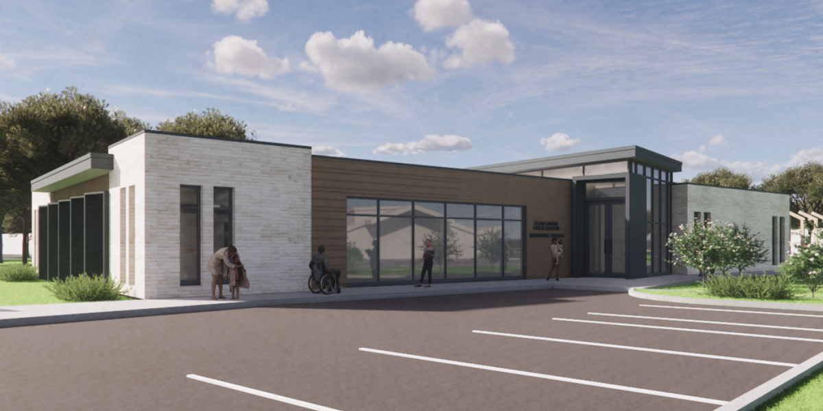 Rendering of Clark County Public Library - Northridge Branch