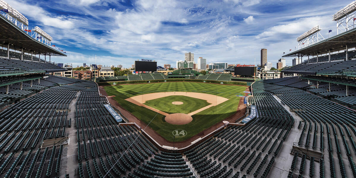 Wrigley Field wide shot